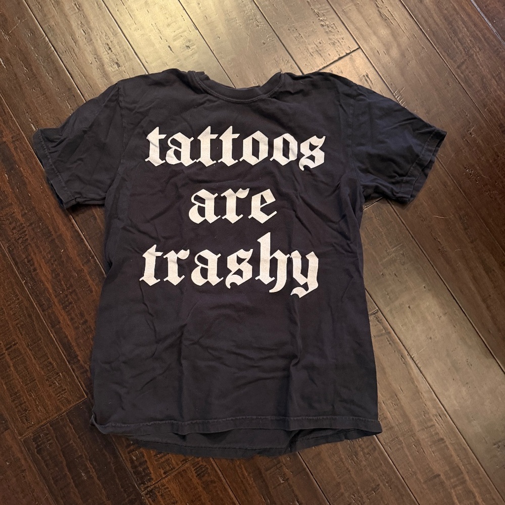 Oversized Tattoo Shirt